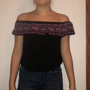 off the shoulder top